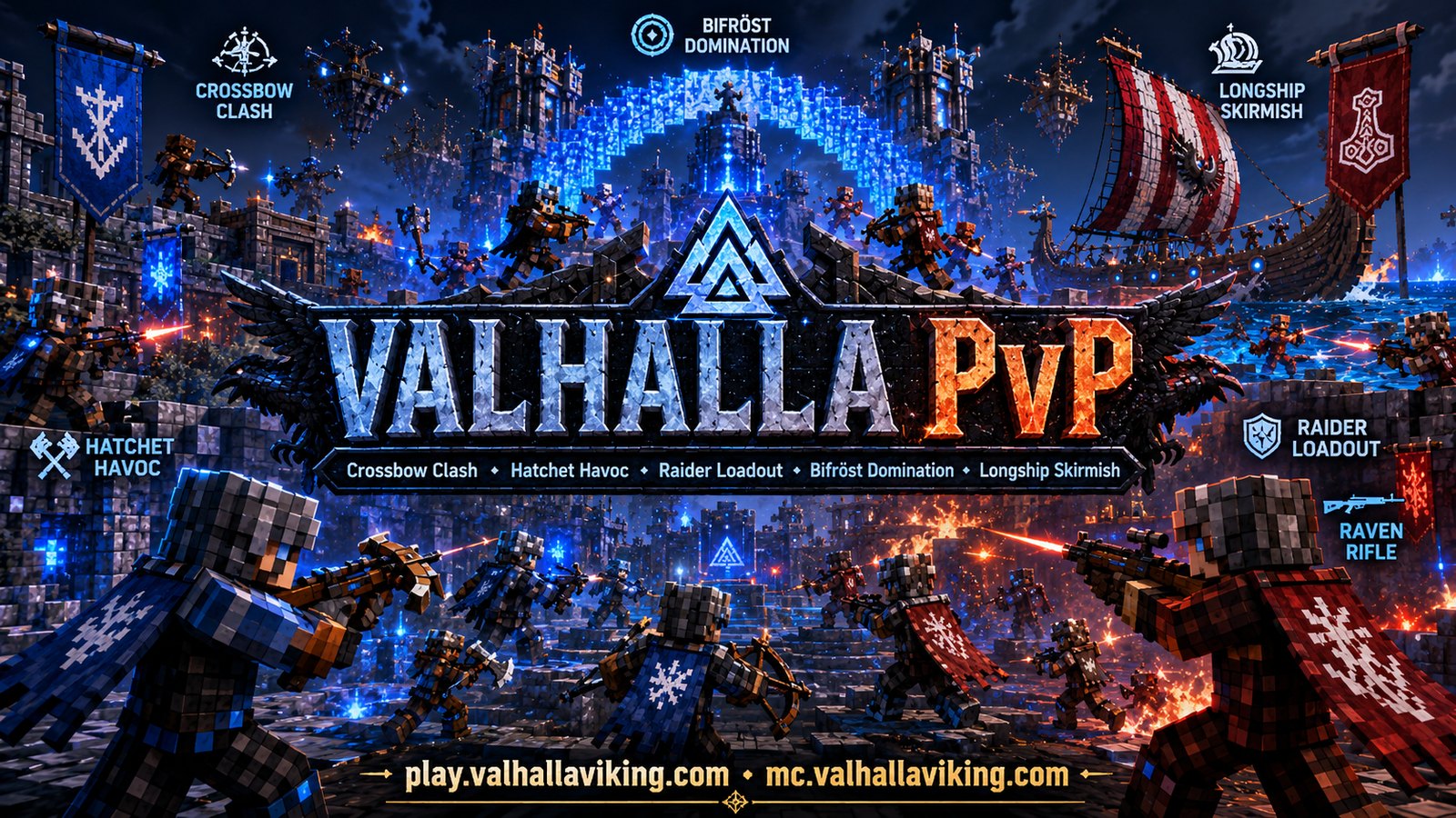 Valhalla PvP modes